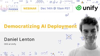 Webinar "Democratizing AI Deployment"