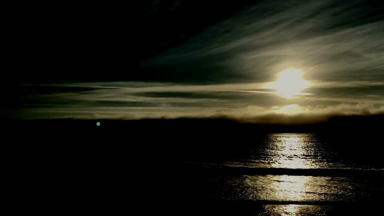 One Hour Relaxation - Peaceful Pacific Dark - Sleep Relax Dream - Ambient, Soothing Music, ASMR