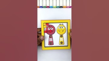 Sprunki OC M&Ms Cardboard Pinball Diy Puzzle Challenge #sprunki #trend #diy