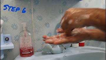 Hand-washing Steps Using the WHO Technique