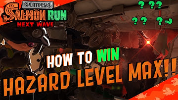 How We Win HAZARD LEVEL MAX In Salmon Run