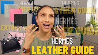 Famous THE HERMES LEATHER GUIDE FOR A FIRST TIME BUYER | Tiana Peri Net Worth