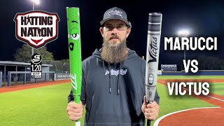 Marucci Green Crush vs Victus Drop the Mic USSSA Slowpitch 
