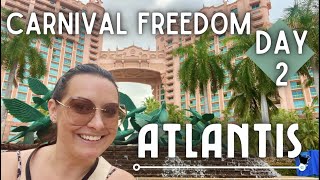 Cruise Day 2: Nassau Bahamas Day @ Atlantis | Carnival Freedom | Aquaventure Waterpark