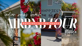 Happiest At The Beach Airbnb Tour Review Cozy Beach Airbnb in Indian Rocks Beach Florida
