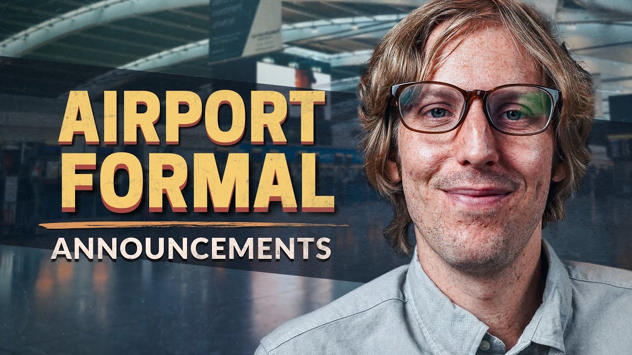 Airport PA Voice Example | Standard Terminal Safety Message