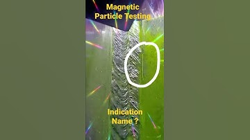 Indication - Magnetic Particle Testing #shorts #youtubshorts #trending