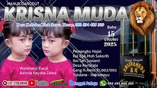 ▶LIVE/NGARAK/MANUK DANGDUT/KRISNA MUDA/WIDASARI/HAJATNYA BPK MOH.SAKORIH/IBU TATI SUWARTI/15-10-2025