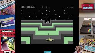 5 Random C64 Games: Repton 3, Starfighter, Super Mario Bros 3, not Cave Mania & Omega Race :D