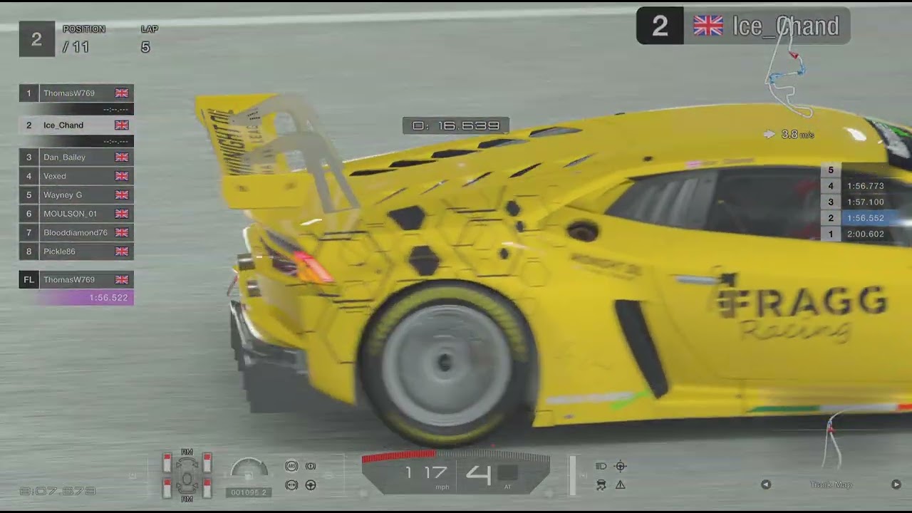 Midnight oil racing league, Season 1, Round 1, Race 2.