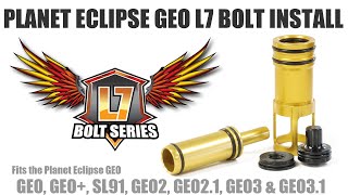 TechT L7 Bolt Install for the Planet Eclipse Geo-Geo3.1