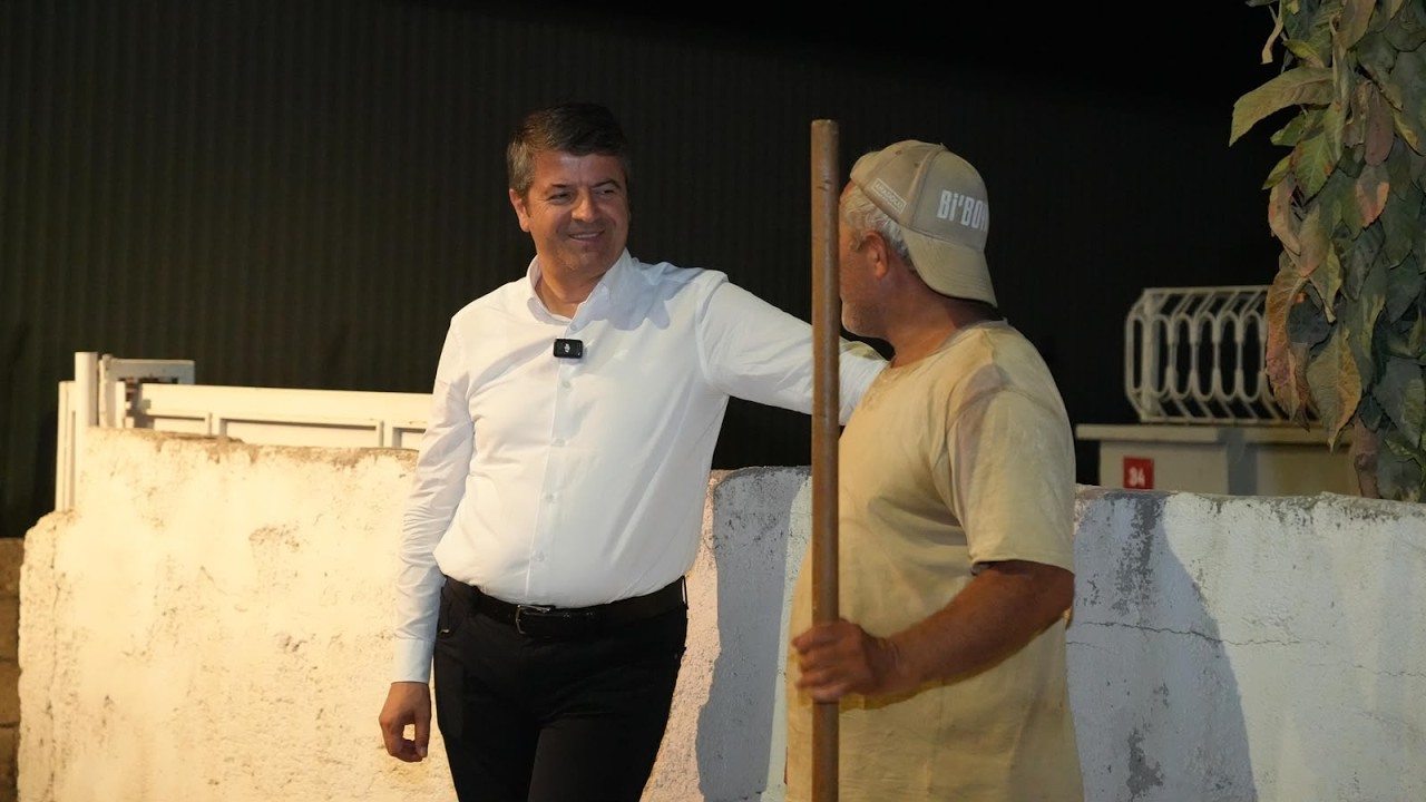 Başkan Tutdere Ak Konut bölgesindeki asfalt çalışmalarını sahada inceledi