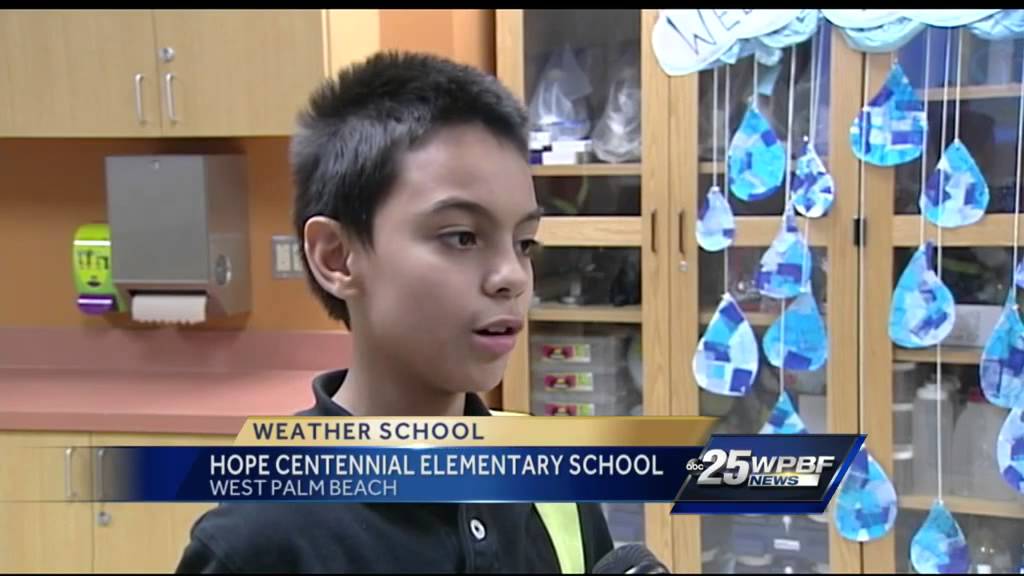 Cris' Weather School Hope Centennial Elementary School YouTube