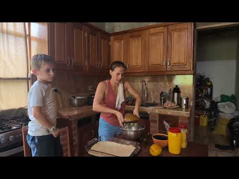 Preparing a meal from scratch 