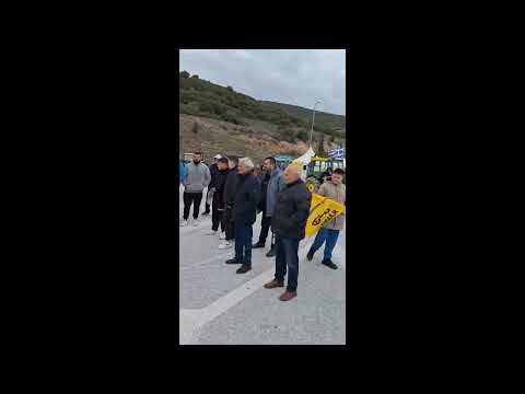 Αγροτικές κινητοποιήσεις στο Γερακάρι Αγιάς