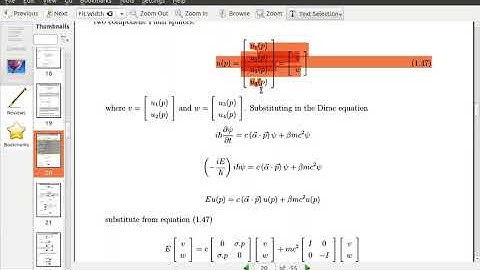 Dirac Plane wave solutions