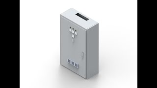 Solid edge Sheet Metal - Electrical Box Tutorial 2