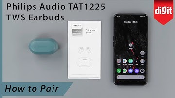 Philips Audio TAT1225 TWS Earbuds - How to pair