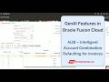 GEN AI - AI28 - Intelligent Account Combination Defaulting for invoices