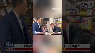 Celebrity Flashback: Remember when 'Jesse Watters Primetime' confronted Comey over '86 47'? #shorts #news Profile