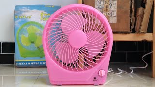 2000's Sekai 9” ‘Fancy’ Personal Fan | New In Box!