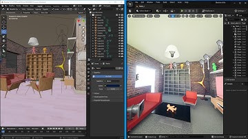 Videoguide - Export From Blender, Import in Unreal Engine 5 Using Datasmith Exporter