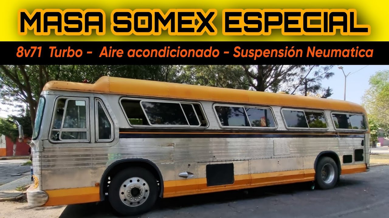 Masa Somex 8v71 Turbo & Suspensión de Aire
