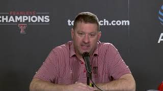 Texas Tech Basketball - Press Conference
