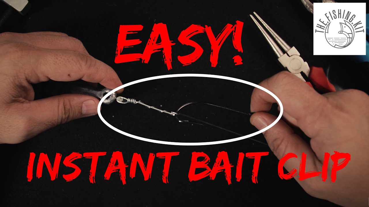 How to make a Bait Clip for Bank Sinkers YouTube