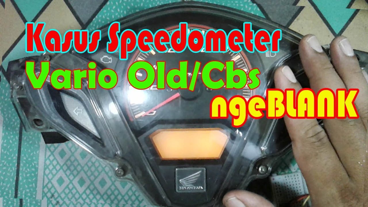 Cara Memperbaiki Indikator  Bensin  Digital Vario  125 