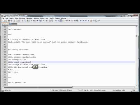 JQuery Tutorials -