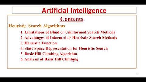 12. AI  using Python- Heuristic Search, Hill Climbing Algorithm by Sunil Sir