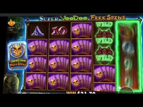 Thumbnail for Voodoo magic slot! Full Screen top symbol!!!