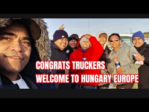 Picking up to the new truck driver in Budapest Airport