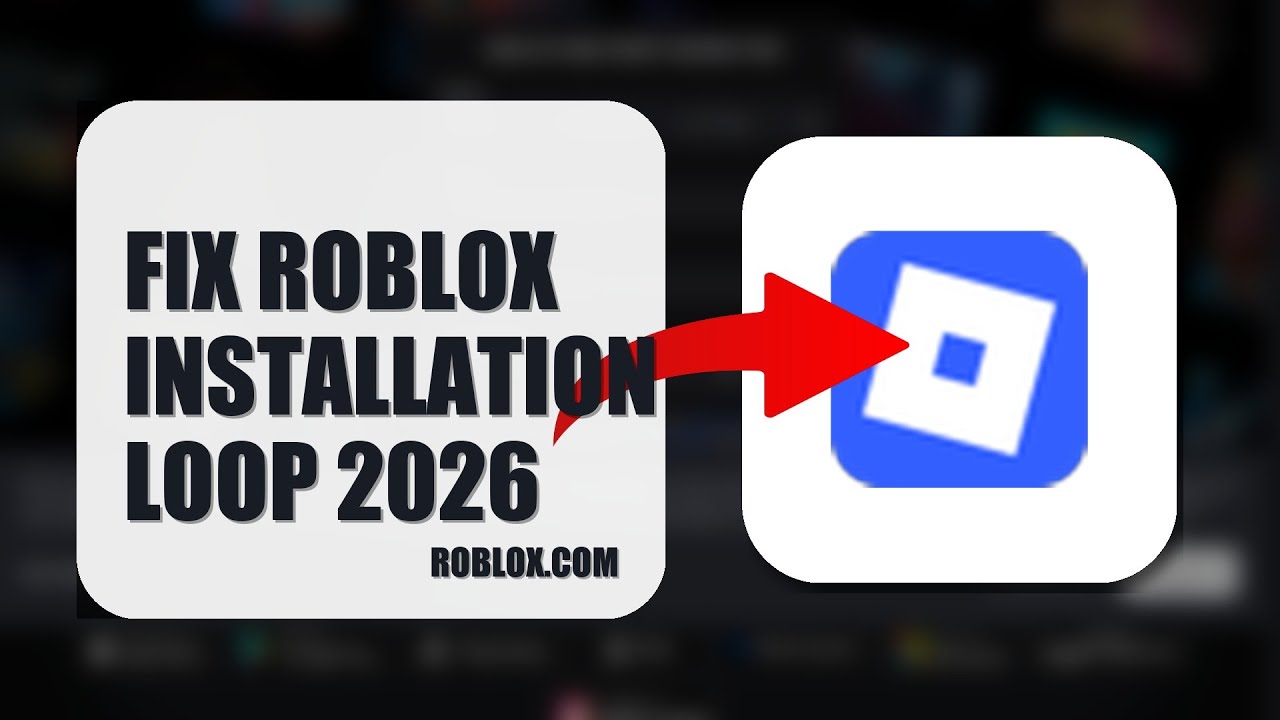 How To Fix Roblox Loop 2026 STEP BY STEP YouTube 
