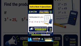 Can you solve 5 best #Maths Questions? #cat2026