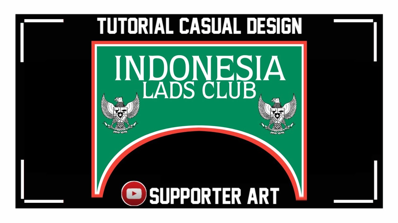  CARA  MEMBUAT DESIGN LOGO  INDONESIA LADS CLUB DI  ANDROID  