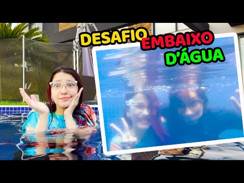 QUEM GANHAR MAIS DESAFIOS NA PISCINA VENCE | Luluca