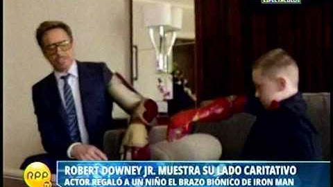 The Collective Project: Robert Downey Jr. Delivers a Real Bionic Arm