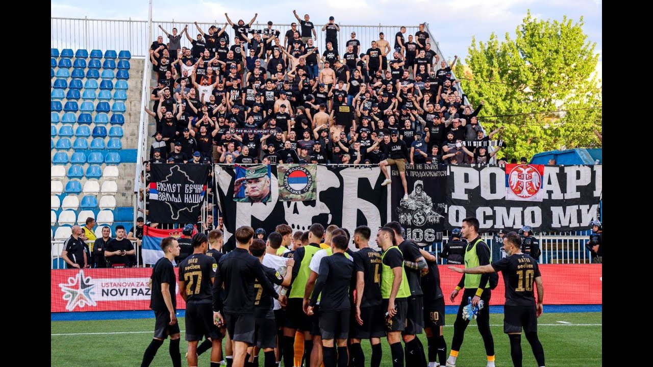 Гробари на ФК Нови Пазар-ФК Партизан 04.05.2025.