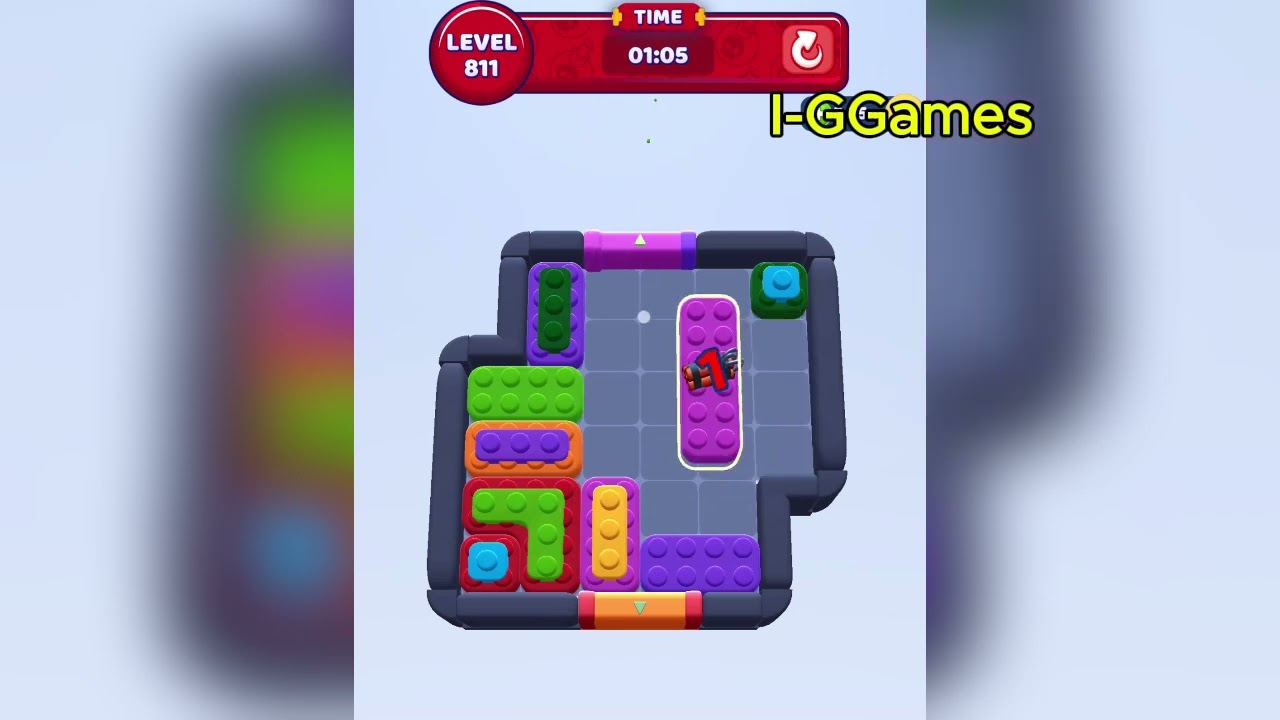 Color Block Jam Level 811 - YouTube