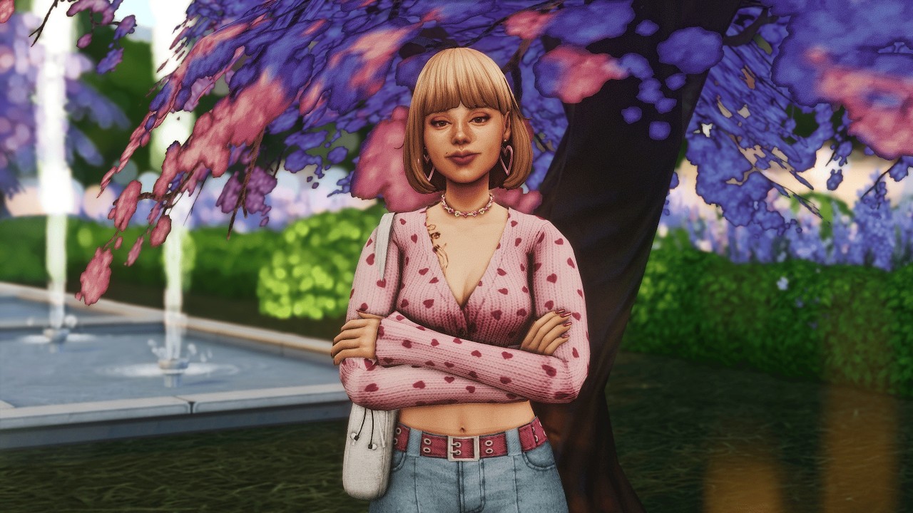 HAPPY VALENTINE'S DAY💕The Sims 4: CAS [NO COMMENTARY]