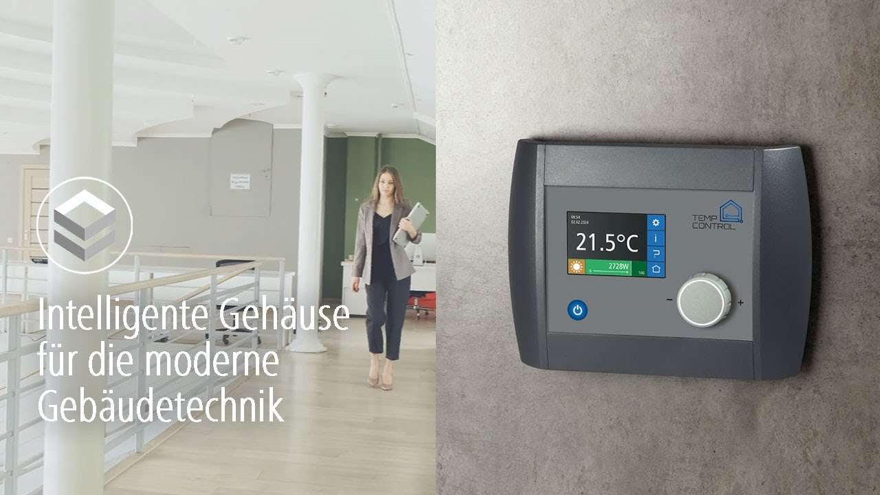 Intelligente Gehäuse für die moderne Gebäudetechnik