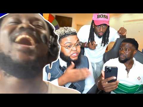 Kai Cenat, Kevin Hart And Druski Turn Thanksgiving Into Chaos 😂🥃 | Reaction
