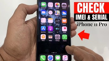 How to Check IMEI Number and Serial Number in iPhone 11 Pro