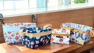 Angie Basket Trio from Stitches By Christy