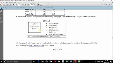 Html Solution Computer Operator Practical Sample Set 3 E Ictttrends
