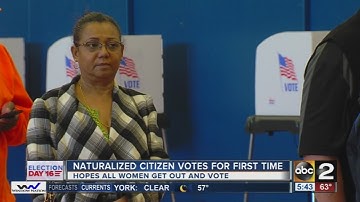 Election 2016 - Naturalized citizen votes for the first time