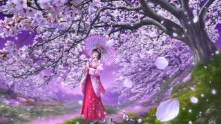 Video thumbnail of "cherry blossoms　作曲：渡辺俊幸様　　奏者：贾鹏芳様"