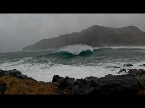 "Ingunn" Storm hitting Coast of Norway